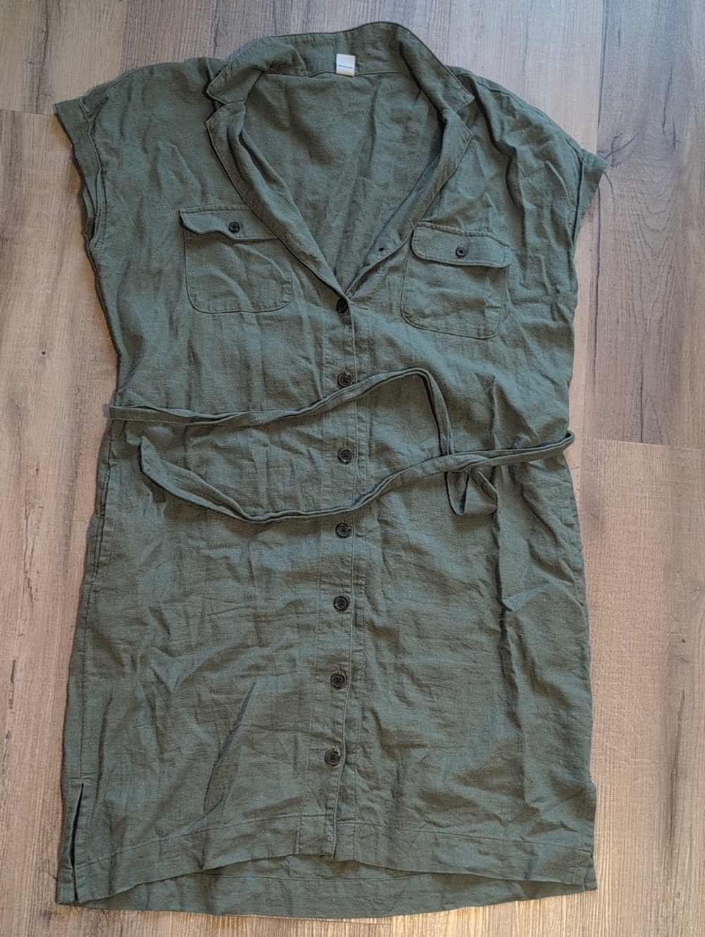 Size Medium Old Navy Linen Blend Dress